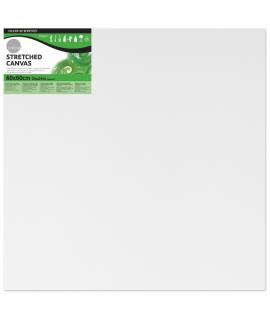 Daler Rowney Simply Bastidor Entelado - 60x60cm - Imprimacion Triple - Grano Medio - 100% Algodon sin Acido - 250g - Color Blanc