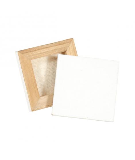 Daler Rowney Simply Lienzo Mini - Cuadrado - 6.35x6.35cm - Color Blanco