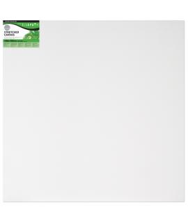 Daler Rowney Simply Bastidor Entelado - 100x100cm - Imprimacion Triple - Grano Medio - 100% Algodon sin Acido - 250g - Color Bla