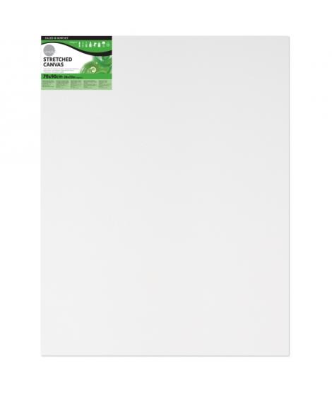 Daler Rowney Simply Bastidor Entelado - 60x90cm - Imprimacion Triple - Grano Medio - 100% Algodon sin Acido - 250g - Color Blanc