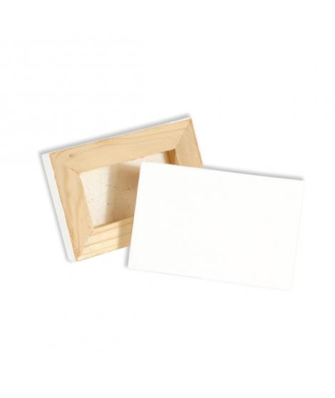 Daler Rowney Simply Lienzo Mini - Rectangulo - 5.1x7.7cm - Color Blanco