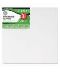 Daler Rowney Simply Pack de 3 Bastidores Entelados- 40x40cm - Imprimacion Triple - Grano Medio - 100% Algodon sin Acido - 250g -