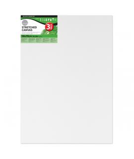 Daler Rowney Simply Pack de 3 Bastidores Entelados- 50x70cm - Imprimacion Triple - Grano Medio - 100% Algodon sin Acido - 250g -