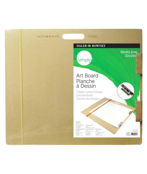 Daler Rowney Simply Plancha de Madera para Dibujar -56x63.5cm - Color Madera Claro