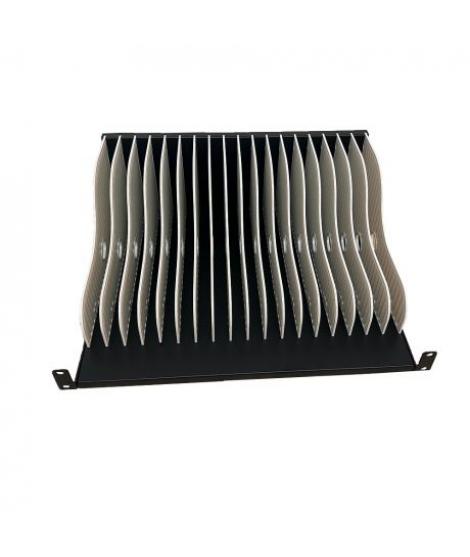 Ewent EW1720 Estante de Carga para Portatiles, Tablets y Smartphones - 18 Ranuras - Compatible con Rack 19"