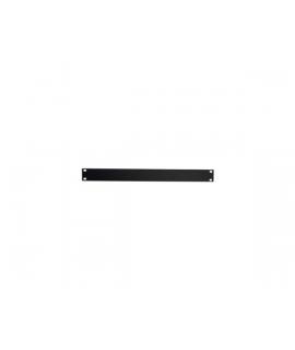 WP Tapa Delantera para Armario 1U - 490x15x55mm - Color Negro