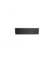 WP Tapa Delantera para Armario 3U - 490x15x145mm - Color Negro