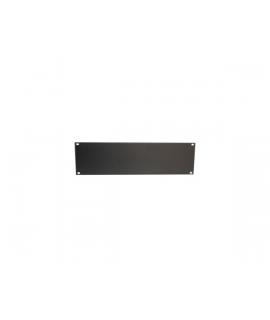 WP Tapa Delantera para Armario 3U - 490x15x145mm - Color Negro