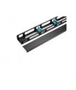 WP Guia Vertical 42U Cableado con Tapa - Compatible con la Serie RNA/RSB - 1890x195x90mm - Color Negro