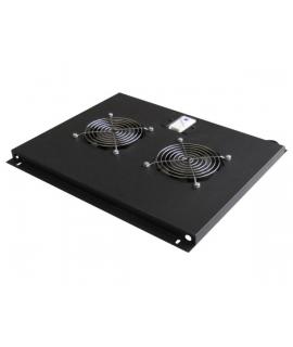 WP Termostato para Armarios de la Serie RNA con 2 Ventiladores - 475x55x400mm - Color Negro