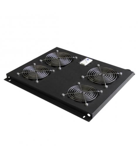 WP Termostato para Armarios de la Serie RNA con 4 Ventiladores - 475x55x600mm - Color Negro