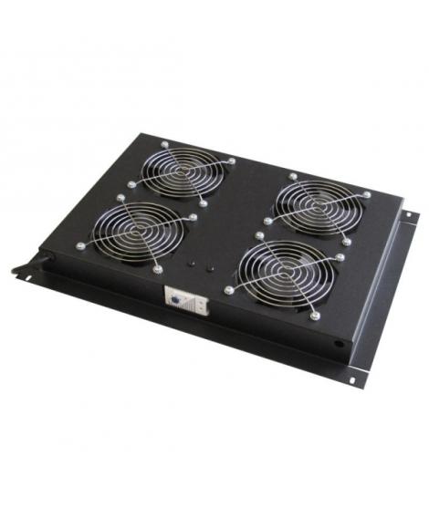 WP Termostato para Armarios de la Serie RSA con 4 Ventiladores - 475x55x750mm - Color Negro