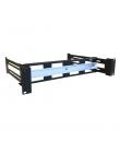 WP Rail para Equipo DIN 2U - 550x400x300mm - Color Negro