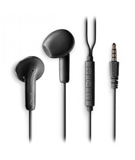 NGS CROSS FLIP Auriculares Intraurales con Microfono - Jack 3,5mm - Boton Multifuncion - Color Negro