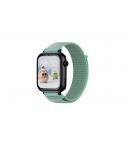 Savefamily Reloj Inteligente Infantil SaveWatch Plus con GPS y Llamada - IP67 - Boton SOS - Carcasa Negra - Correa Tela Verde