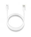 NGS ZYRO-AC Cable USB-C a USB-A - Cargar Rapida - 480 Mbps - 15W - 1 Metro - Color Blanco