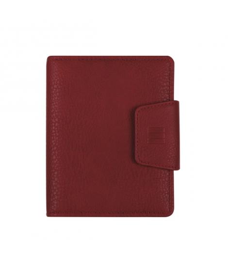 Finocam Classic Nova Agenda en Catalan - Anual 2026 - Formato 602 - 100x24x125mm - Semana Vista Horizontal - Color Rojo