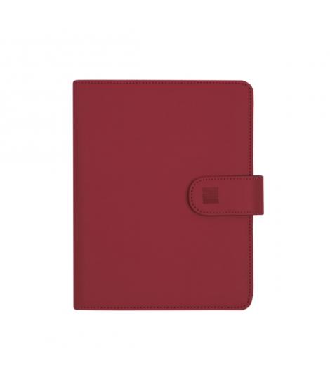 Finocam Open Troya Agenda Organizador - Anual 2026 - Formato 500 - 165x40x210mm - Semana Vista en Vertical - Color Burdeos