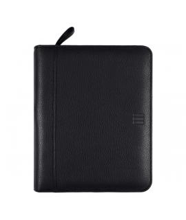 Finocam Open Piel Andrea Agenda Organizador - Anual 2026 - Cierre de Cremallera - Formato 1000 - 224x45x270mm - Semana Vista en 