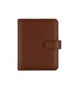 Finocam Open Leo Agenda Organizador - Anual 2026 - Formato 500 - 165x43x210mm - 1 Dia por Pagina - Color Marron
