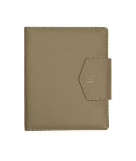 Finocam Open Nopal Agenda Organizador - Anual 2026 - Formato 1000 - 215x40x250mm - Semana Vista en Vertical - Color Verde Oliva