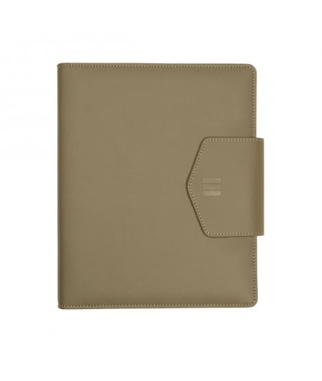 Finocam Open Nopal Agenda Organizador - Anual 2026 - Formato 1000 - 215x40x250mm - Semana Vista en Vertical - Color Verde Oliva