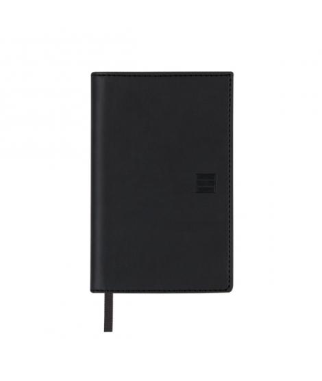 Finocam Ibis Agenda Plana - Anual 2026 - Formato Pl3 - 90x10x10mm - Semana Vista Horizontal - Color Negro