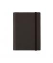 Finocam Duoband Agenda con Bloc de Notas - Anual 2026 - Formato E5 - 130x15x192mm - Semana Vista Horizontal - Color Negro