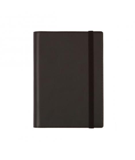 Finocam Duoband Agenda con Bloc de Notas en Catalan - Anual 2026 - Formato E5 - 136x25x192mm - 1 Dia por Pagina - Color Negro