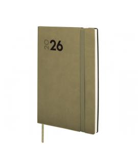 Finocam Dynamic Mara Agenda Profesional en Catalan - Anual 2026 - Tapa Blanda - Cierre con Goma Elastica - Formato Y4 - 124x11x1