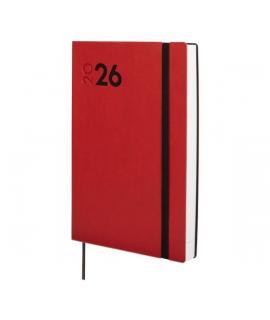 Finocam Dynamic Mara Agenda Profesional - Anual 2026 - Tapa Blanda - Cierre con Goma Elastica - Formato Y10 - 144x22x208mm - 1 D