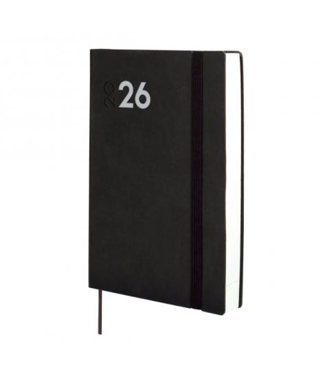 Finocam Dynamic Mara Agenda Profesional en Catalan - Anual 2026 - Tapa Blanda - Cierre con Goma Elastica - Formato Y10 - 144x22x