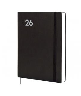 Finocam Dynamic Mara Agenda Profesional - Anual 2026 - Tapa Blanda - Cierre con Goma Elastica - Formato Y12 - 214x25x275mm - 1 D