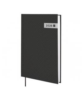 Finocam Dynamic Porto Design Agenda - Anual 2026 - Tapa Dura - Formato Y10 - 145x23x210mm - 1 Dia por Pagina - Color Negro