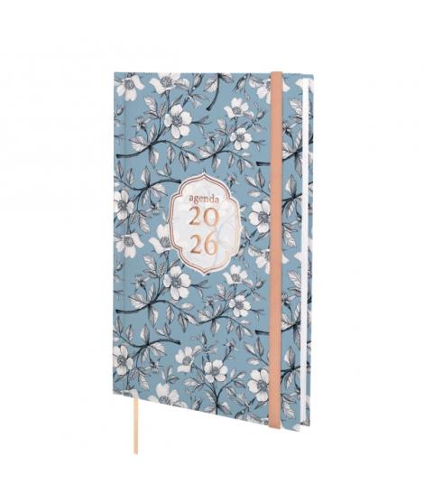 Finocam Dynamic Berlin Agenda - Anual 2026 - Cierre de Goma - Formato Y10 - 145x17x210mm - Semana Vista en Vertical - Tematica d