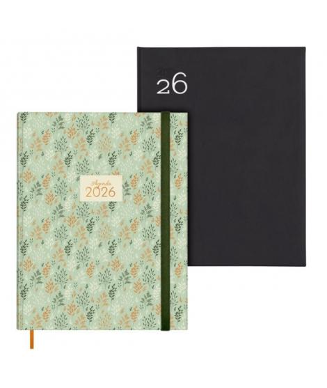 Finocam Pack de 4 Agendas Berlin y Milano Surtidas - Anual 2026 - Formato Y12 - 1 Dia por Pagina - Color Surtidos