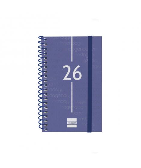 Finocam Year Agenda de Espiral en Catalan - Anual 2026 - Tapa Ligera - Formato E3 - 217x14x297mm - Semana Vista Horizontal - Col