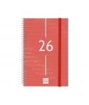 Finocam Year Agenda de Espiral en Catalan - Anual 2026 - Tapa Ligera - Formato E5 - 217x14x297mm - Semana Vista Horizontal - Col