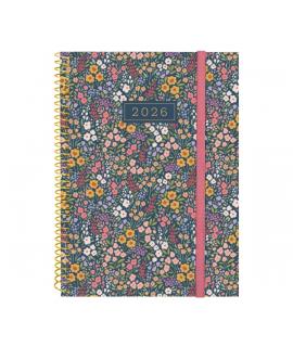 Finocam Design Collection Agenda de Espiral en Catalan - Anual 2026 - Tapa Ligera - Formato E10 - 162x14x212mm - Semana Vista Ho