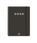 Finocam My Agenda de Espiral - Anual 2026 - Tapa Dura Antirayaduras - Formato E10 - 171x9x212mm - Semana Vista Horizontal - Colo
