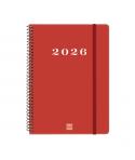 Finocam My Agenda de Espiral en Catalan - Anual 2026 - Tapa Dura Antirayaduras - Formato E10 - 171x9x212mm - Semana Vista Horizo