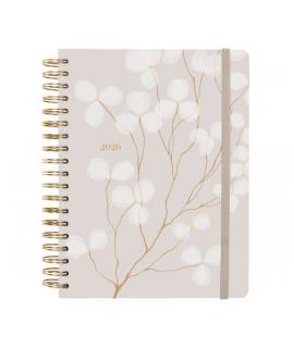 Finocam Optimal Agenda de Espiral Internacional - Anual 2026 - Planificador - Cierre de Goma - Formato B5 - 176x250mm - Semana V