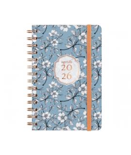 Finocam You Agenda de Espiral en Catalan - Anual 2026 - Planificador - Cierre de Goma - Formato E5 - 131x19x190mm - Semana Vista