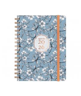 Finocam You Agenda de Espiral - Anual 2026 - Planificador - Cierre de Goma - Formato E10 - 172x19x220mm - Semana Vista Horizonta