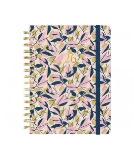 Finocam You Agenda de Espiral en Catalan - Anual 2026 - Planificador - Cierre de Goma - Formato E10 - 180x30x220mm - 1 Dia por P