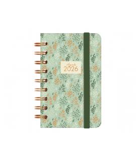 Finocam You Agenda de Espiral - Anual 2026 - Planificador - Cierre de Goma - Formato E3 - 93x19x135mm - Semana Vista Horizontal 