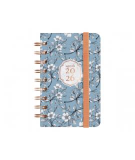 Finocam You Agenda de Espiral - Anual 2026 - Planificador - Cierre de Goma - Formato E3 - 93x19x135mm - Semana Vista Horizontal 