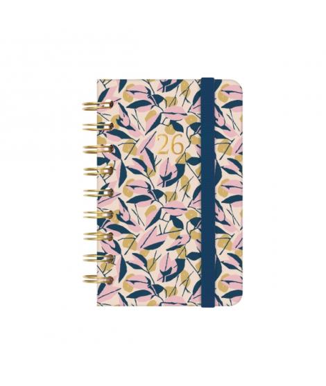 Finocam You Agenda de Espiral en Catalan - Anual 2026 - Planificador - Cierre de Goma - Formato E3 - 93x19x135mm - Semana Vista 