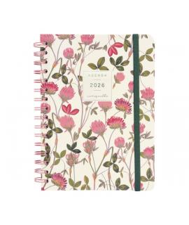 Finocam Moniquilla Agenda - Anual 2026 - Planificador - Cierre de Goma - Formato E10 - 155X212mm - Semana Vista Horizontal - Tem