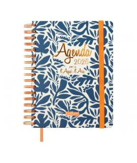 Finocam Talkual Agenda de Espiral en Catalan - Anual 2026 - Tapa Dura - Cierre de Goma - Formato 1/4 - 155x217mm - Semana Vista 